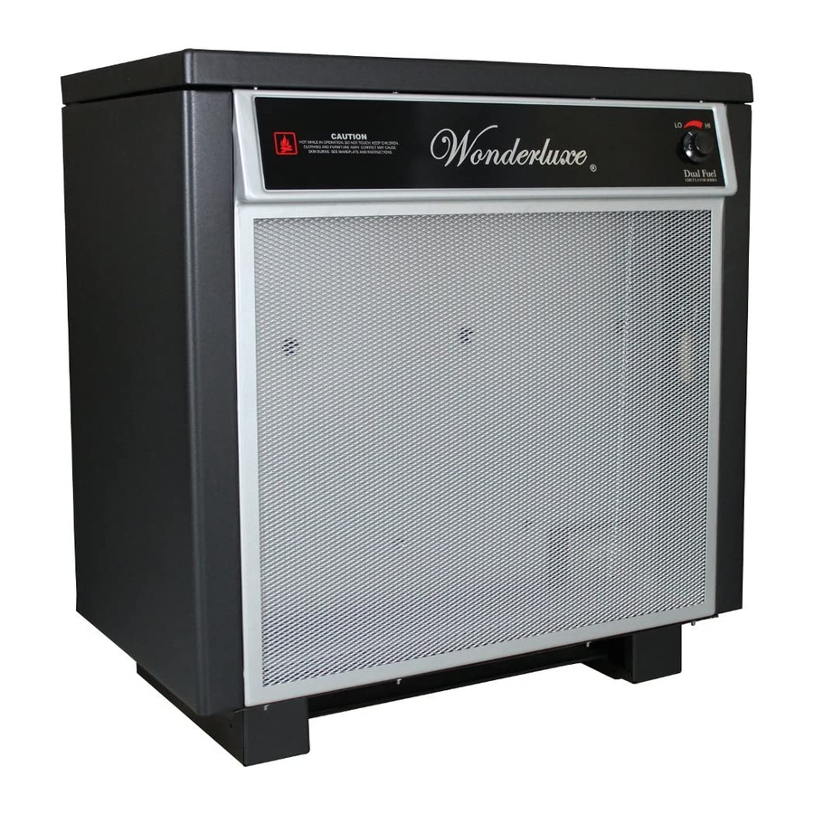 UNITED STATES STOVE WONDERLUXE B2350B OWNER'S MANUAL Pdf Download |  ManualsLib