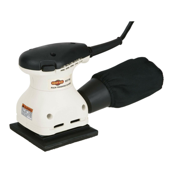 SHOP FOX D3736 OWNER'S MANUAL Pdf Download ManualsLib