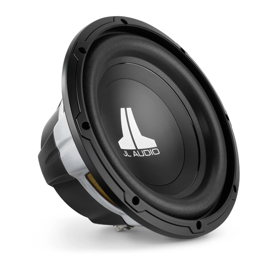 jl audio 10w1