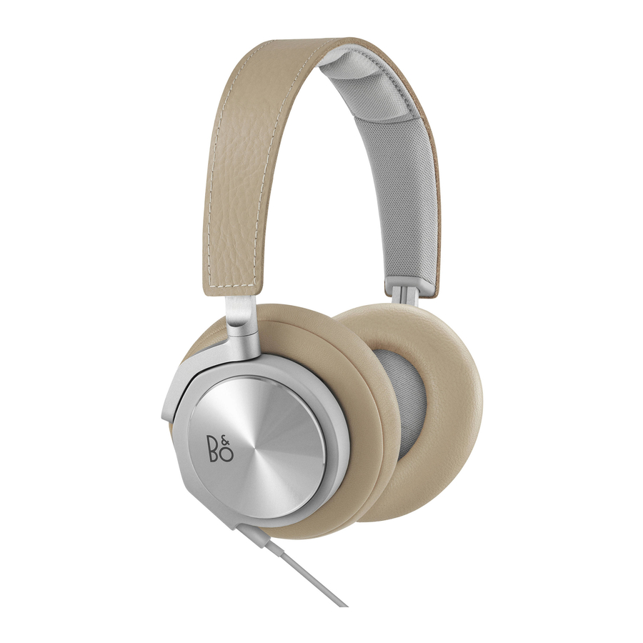 BeoPlay H6 Quick Manual