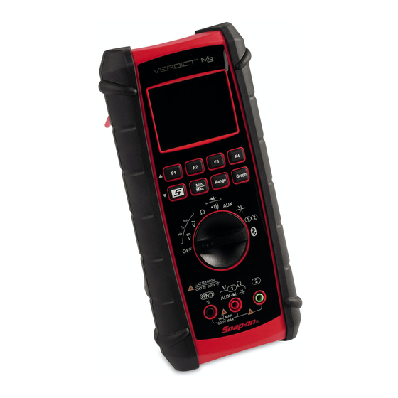 Snap-On VERDICT M2 User Manual