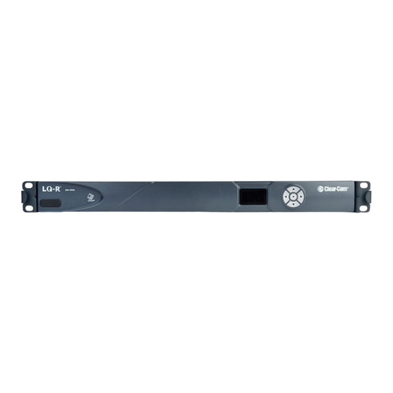 Clear-Com LQ Series Quick Start