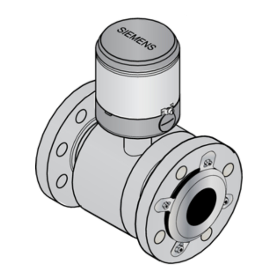 Siemens SITRANS F MAG 8000 Quick Start Manual