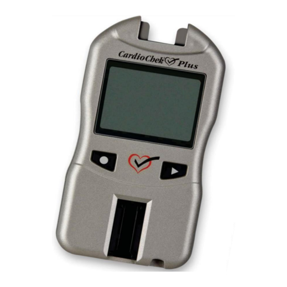 pts Diagnostics CardioChek Plus Manuals