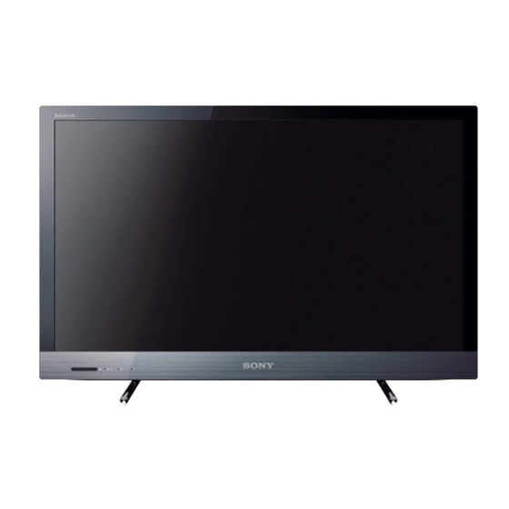 Sony KDL-40EX527 Service Manual