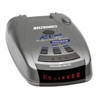 Beltronics Professional RX55 Owner's Manual