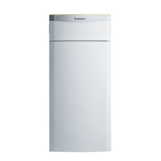 Vaillant flexoTHERM exclusive VWF 57/4 Nstallation And Maintenance Instructions