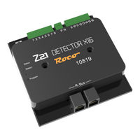 roco Z21 Detector X16 User Manual
