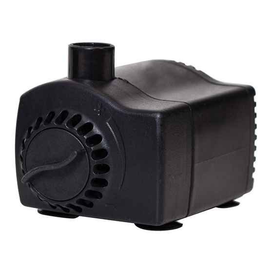 Pond Boss PF185AS Quick Start Manual