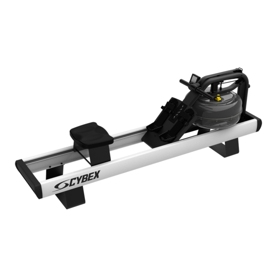CYBEX Hydro Rower Pro Owner's Manual