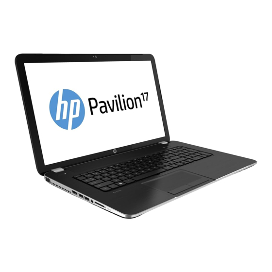 HP Pavilion Notebook PC 17 Disassembly Instructions