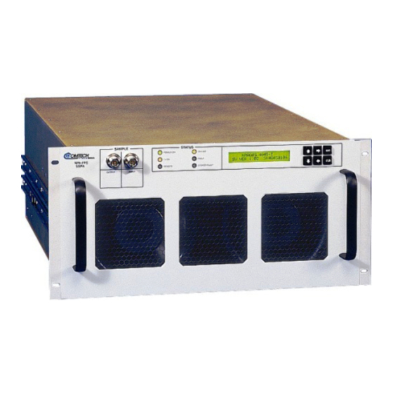 Comtech EF Data CPA-050 Installation And Operation Manual