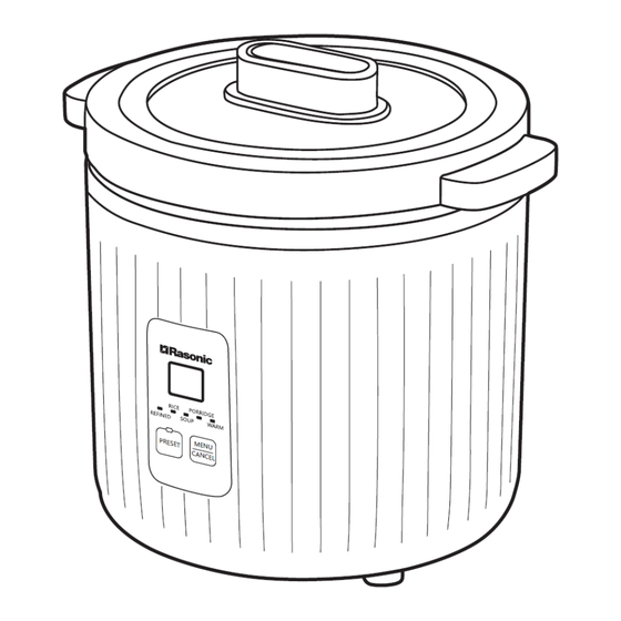 Rasonic RRC-T27W Operation Manual