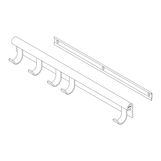 muuto COIL COAT RACK Installation Instructions