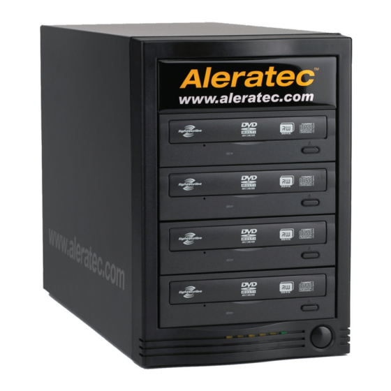 Aleratec 260170 Quick Start Manual