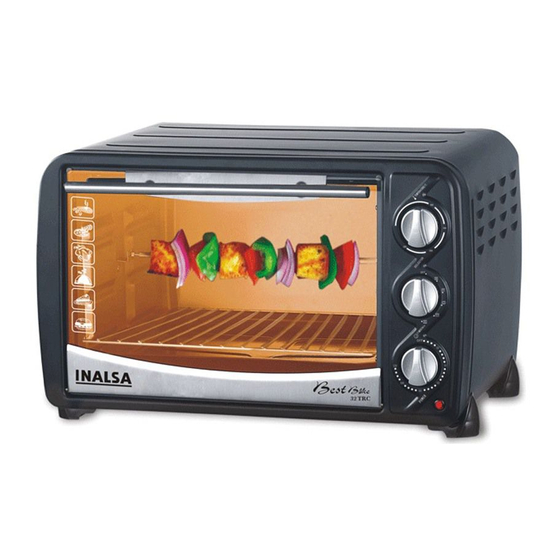 Inalsa BEST BAKE 32T Instruction Manual