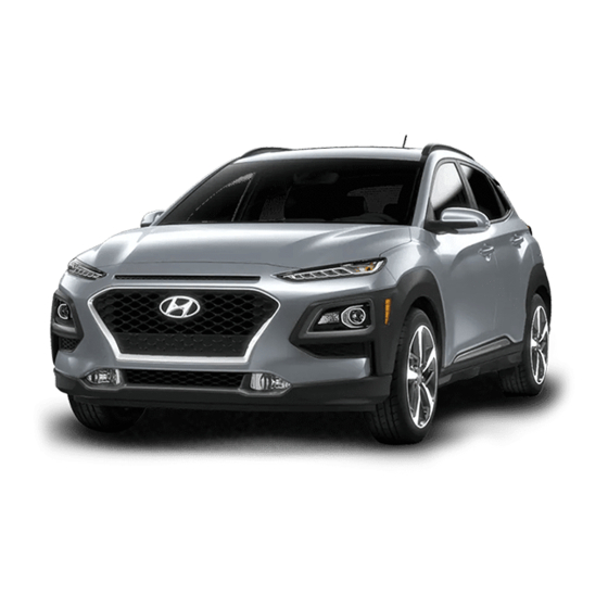 Hyundai Kona User Manual