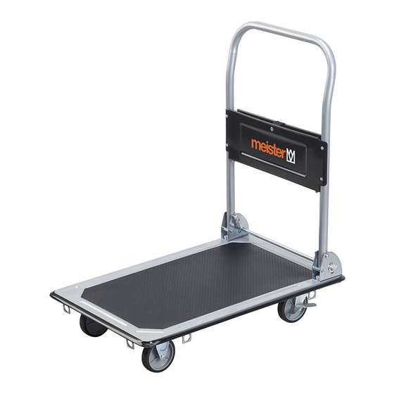 Meister 8985530 Quick Start Manual