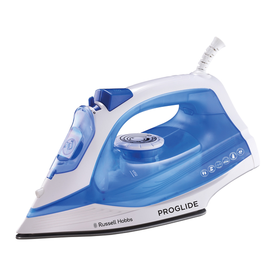 Russell Hobbs PROGLIDE RHI400 Warranty And Instruction