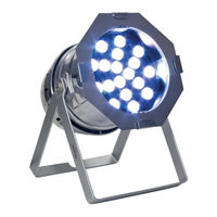Lightmaxx Platinum LED Par 64 Tri-LED polish User Manual