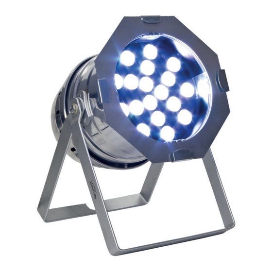 Lightmaxx Platinum LED Par 64 Tri-LED polish User Manual