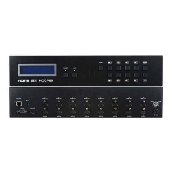 A-Neuvideo ANI-88UHD Instruction Manual