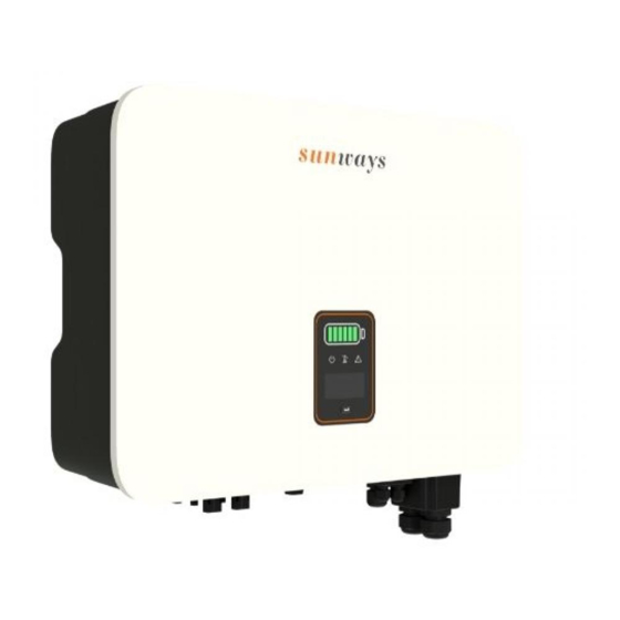 Sunways STH-4KTL-HT User Manual
