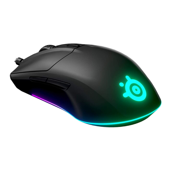 SteelSeries Rival 3 Quick Start Manual
