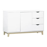 Meubilair Alma Scandi 3 Drawer 2 Door Buffet Manual