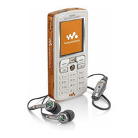Sony Ericsson W800 User Manual