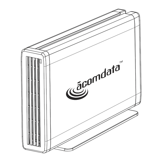 Acomdata Hard Drive Enclosure User Manual