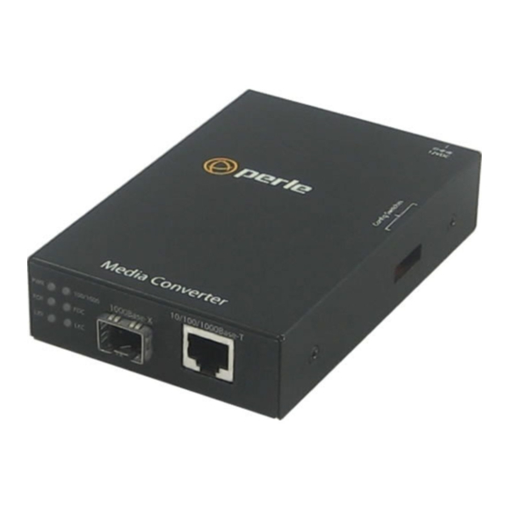 Perle S-110 series Installation Manual