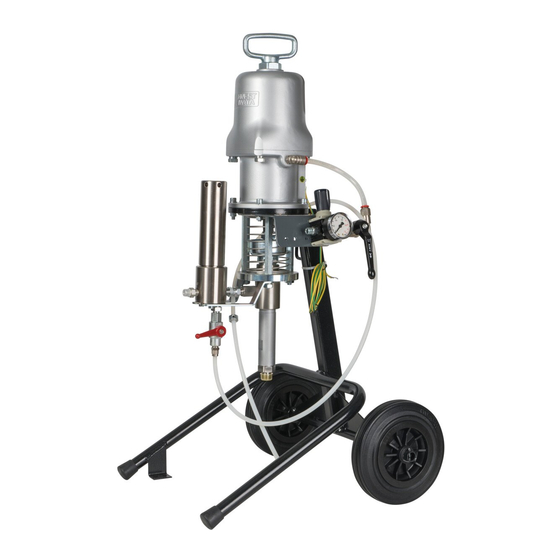 Anest Iwata ALS 423 TX Instruction And Maintenance Manual