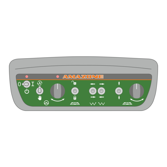 Amazone ProfiClick Operating Instructions Manual