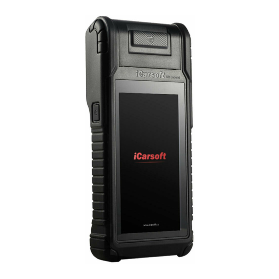iCarsoft CR Legend User Manual