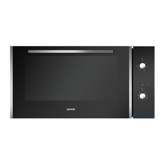 Gorenje BO935E10X Manual