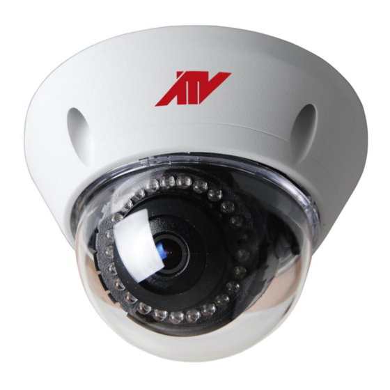 ATV NV237 Dome Camera Manuals