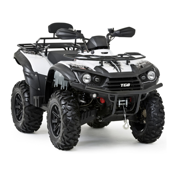 TGB BLADE 550i IRS 4X4 Assembly Manual
