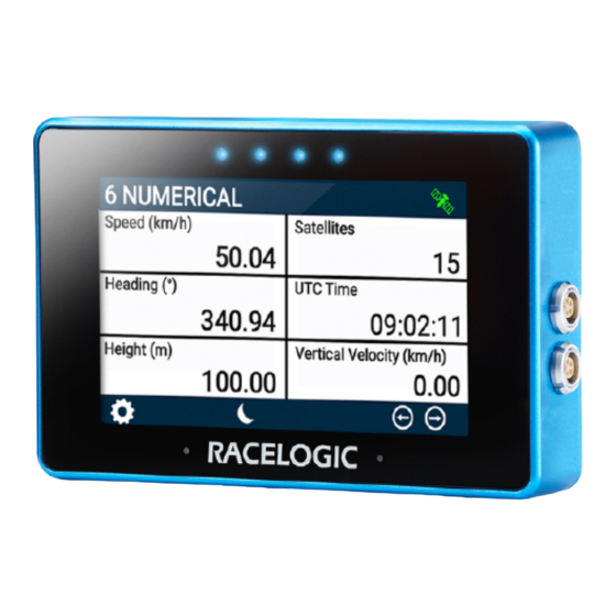 Racelogic MFD Touch Manual