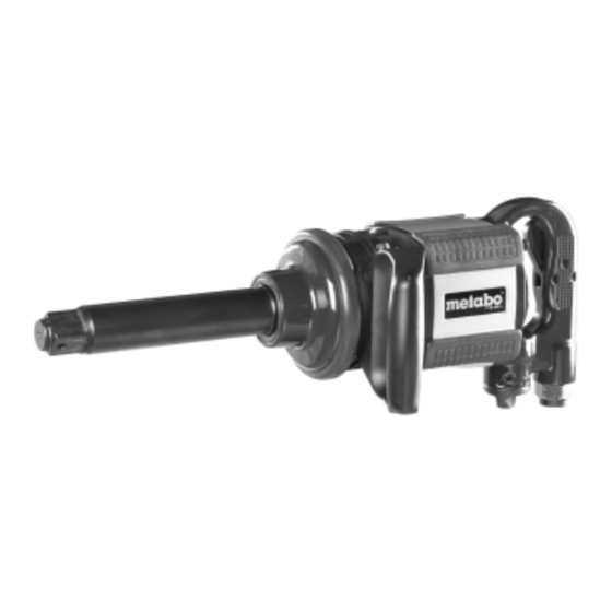 Metabo Compressor SR 4900 L Operating Instructions Manual