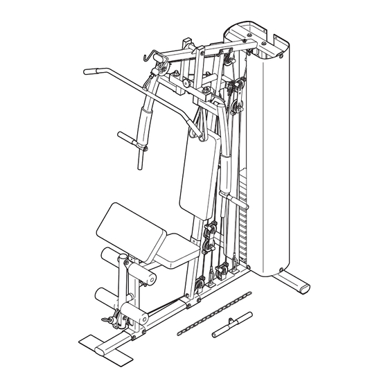 Weider 4990 I Gebruiksaanwijzing