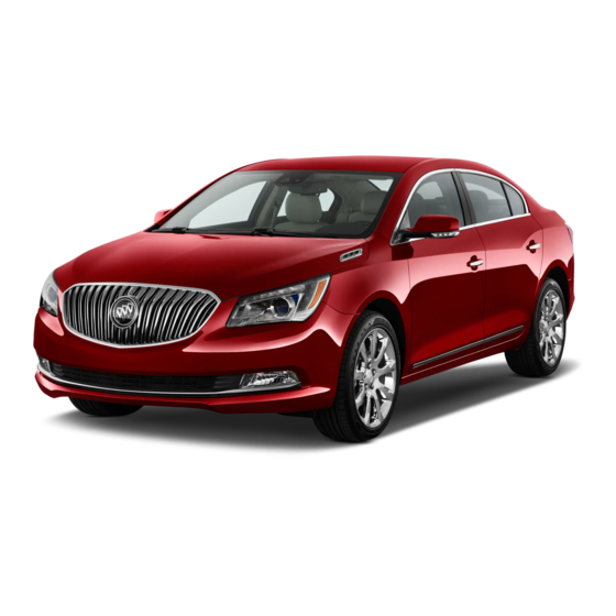 Lacrosse 2015 Buick Owner's Manual