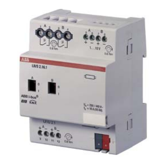 ABB i-bus KNX Product Manual