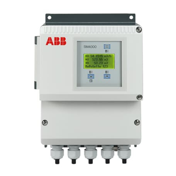 ABB FSM4000-SE41F Operating	 Instruction