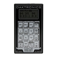 Daktronics RC-200 Operation Manual