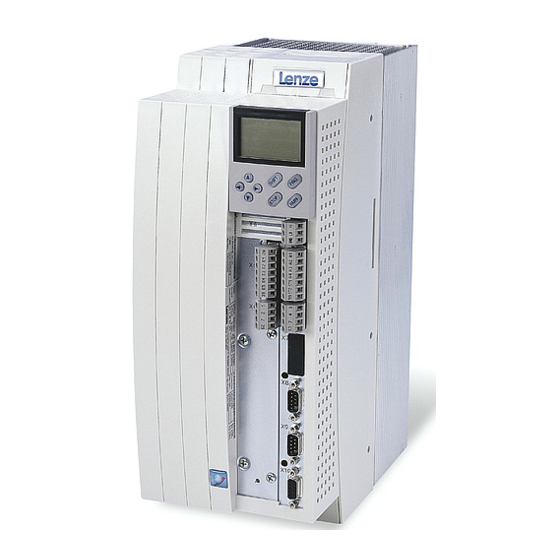 Lenze 9300 vector System Manual
