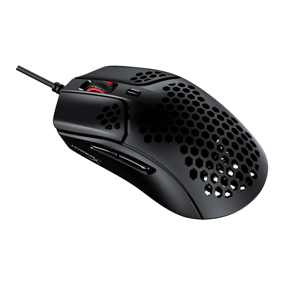 HyperX Pulsefire Haste Quick Start Manual