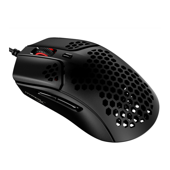HyperX Pulsefire Haste User Manual