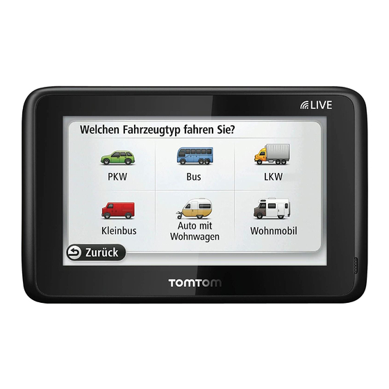 TomTom  PRO 9150 TRUCK Specifications