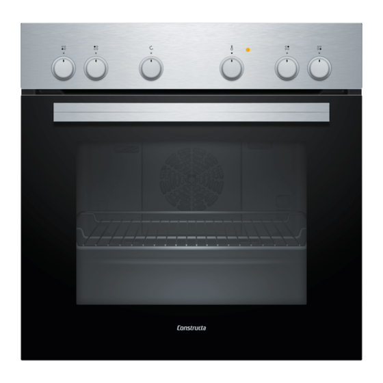CONSTRUCTA CH1M00050 Built-in Stove Manuals
